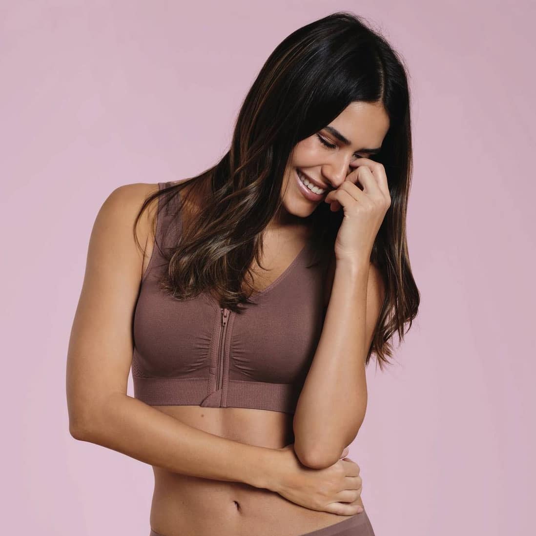 Mastectomie Lynn 5768X - Rose Framboise