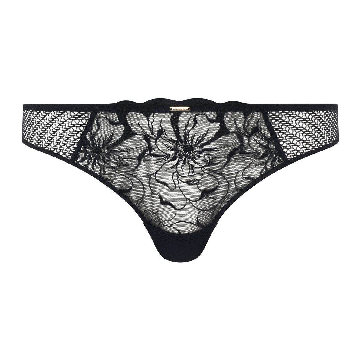 Fleurs C12M9 - Noir