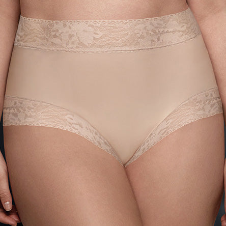Soft Lace Slip 1030318 Noir A002153 - Dune