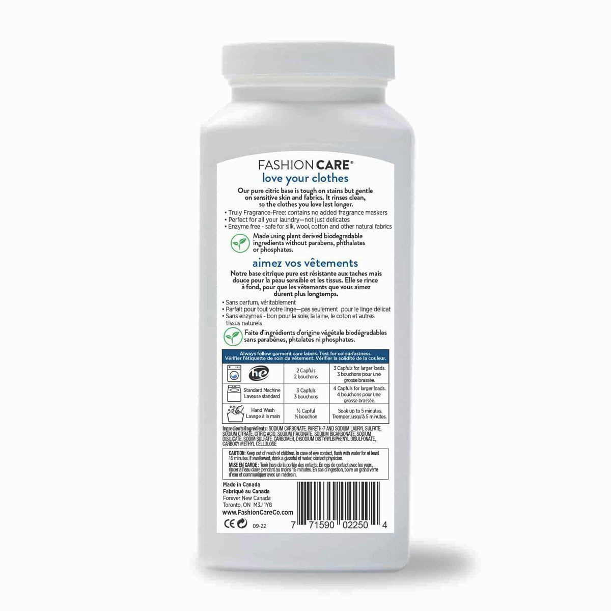 Unscented Powder 2250 450g