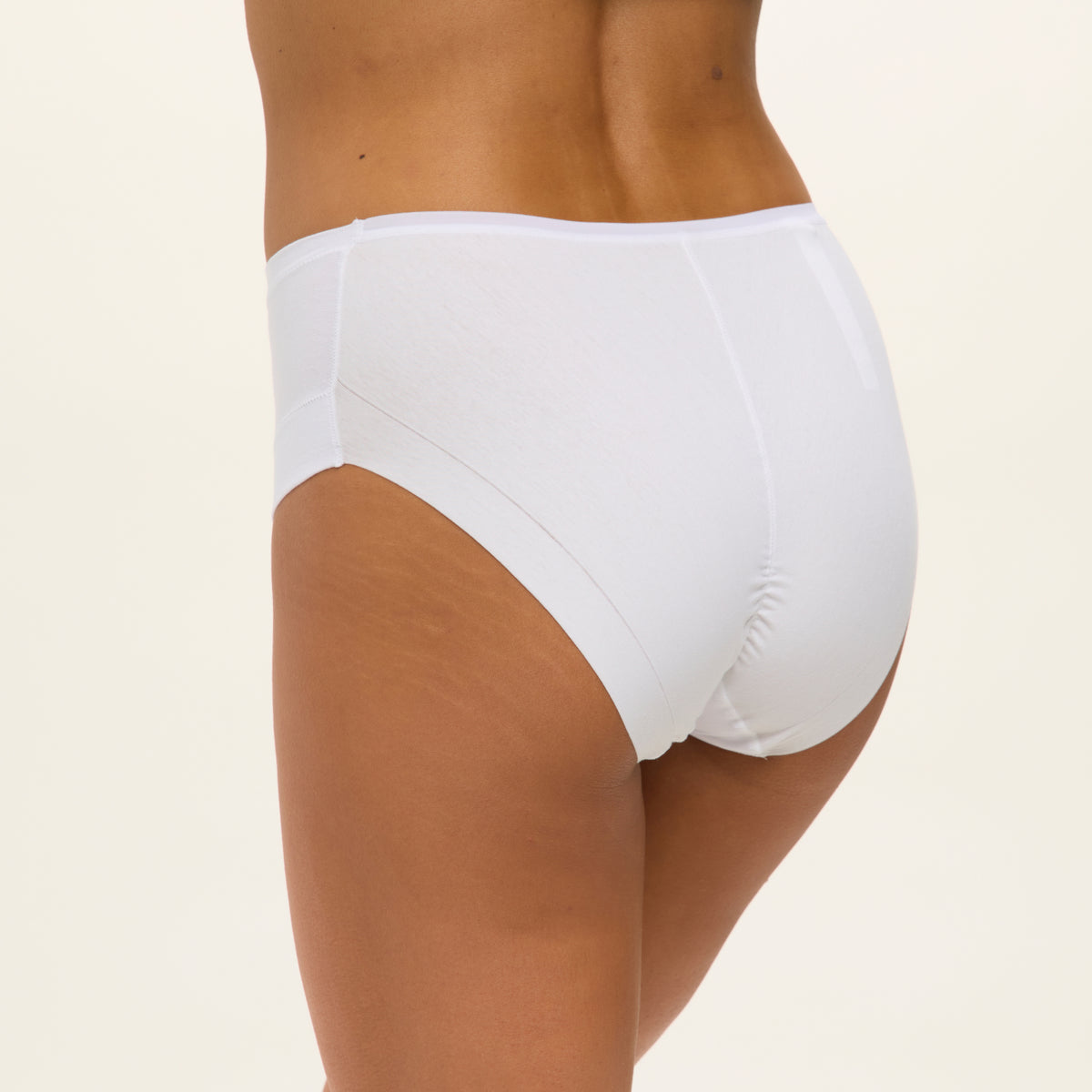 Cotton Band Slip 1031863 Noir A003527 - Blanc