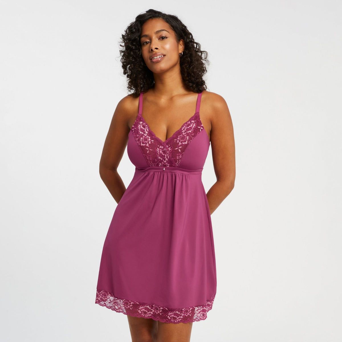 Bust Support 9394 Cranberry
