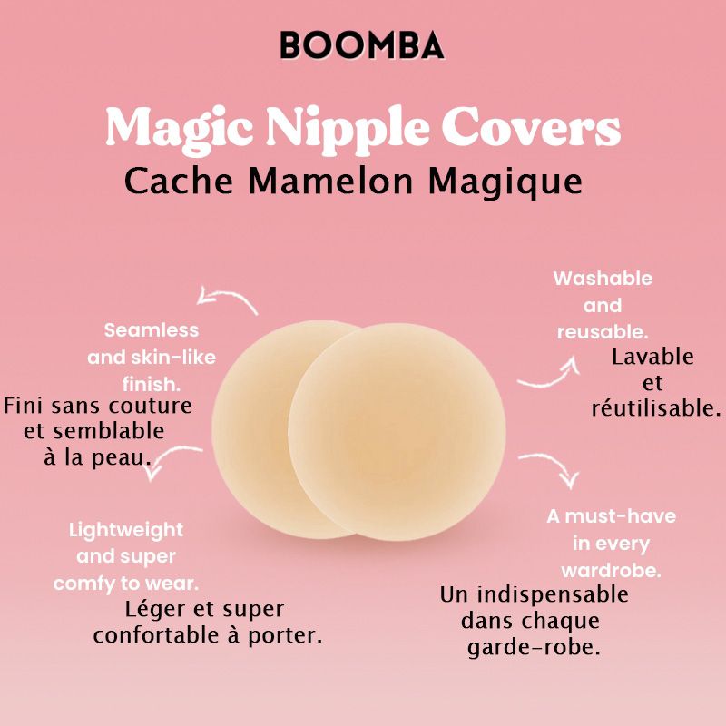 Magic Nipple Cover Adhésif Beige