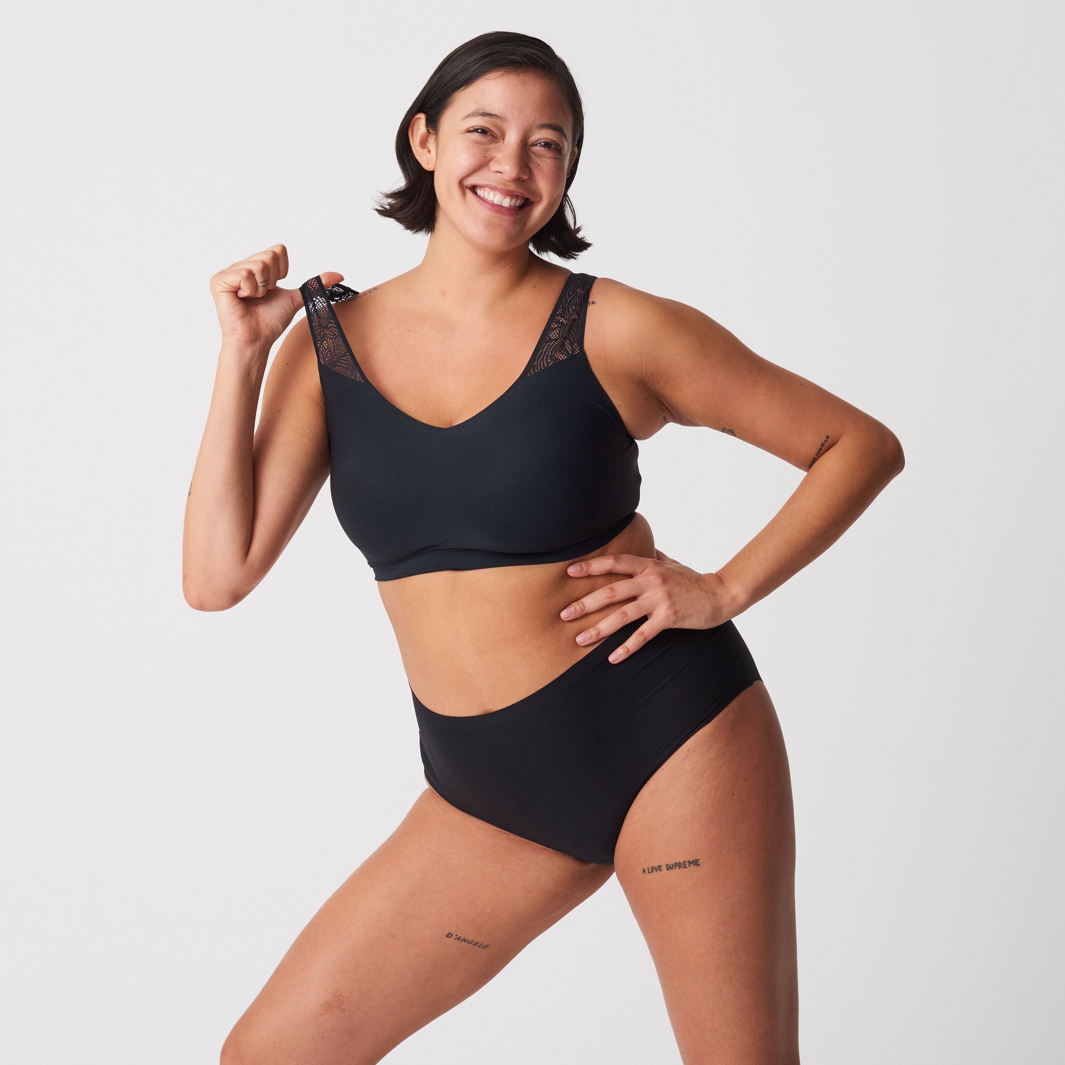 Soft Stretch (1XL-4XL) C1137 - Noir