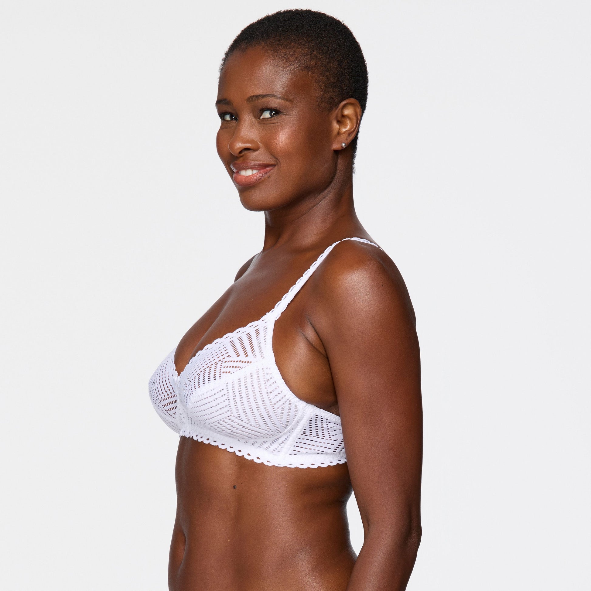 Tressage Graphic ECC6537 - Blanc