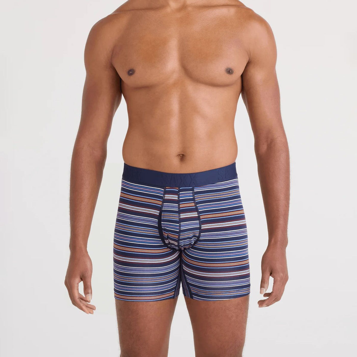 DropTemp Cooling Cotton SXBB86F - Vivid stripe-maritime