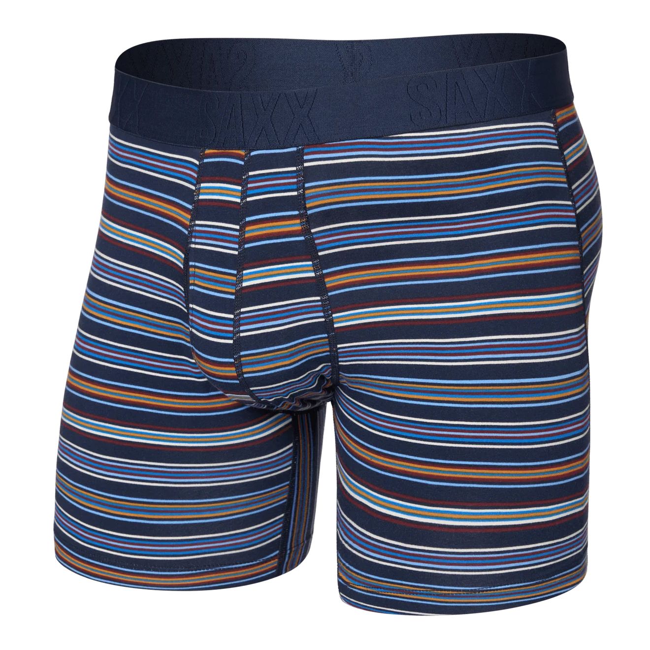 DropTemp Cooling Cotton SXBB86F - Vivid stripe-maritime
