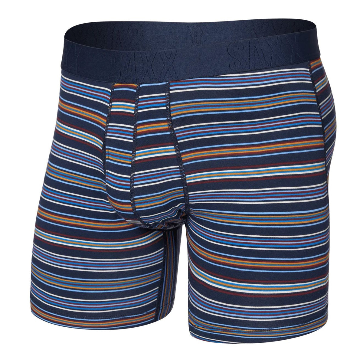 DropTemp Cooling Cotton SXBB86F - Vivid stripe-maritime