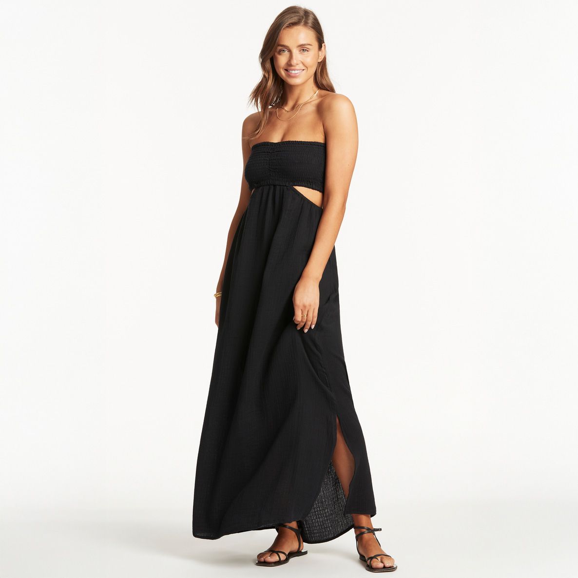 Sea Level Sunset Bandeau SL9045SS - Black