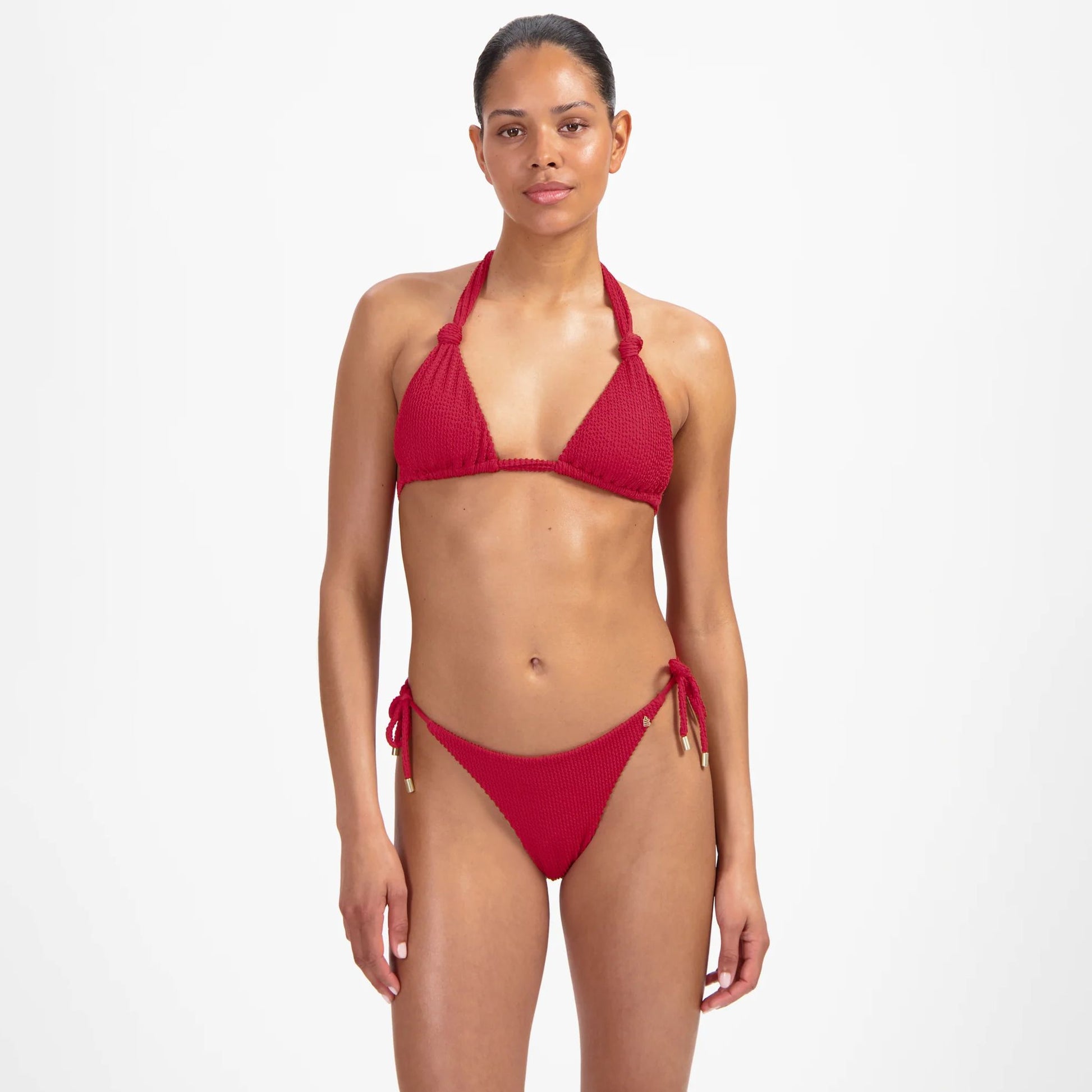 Caramel Stripe 204B - Red