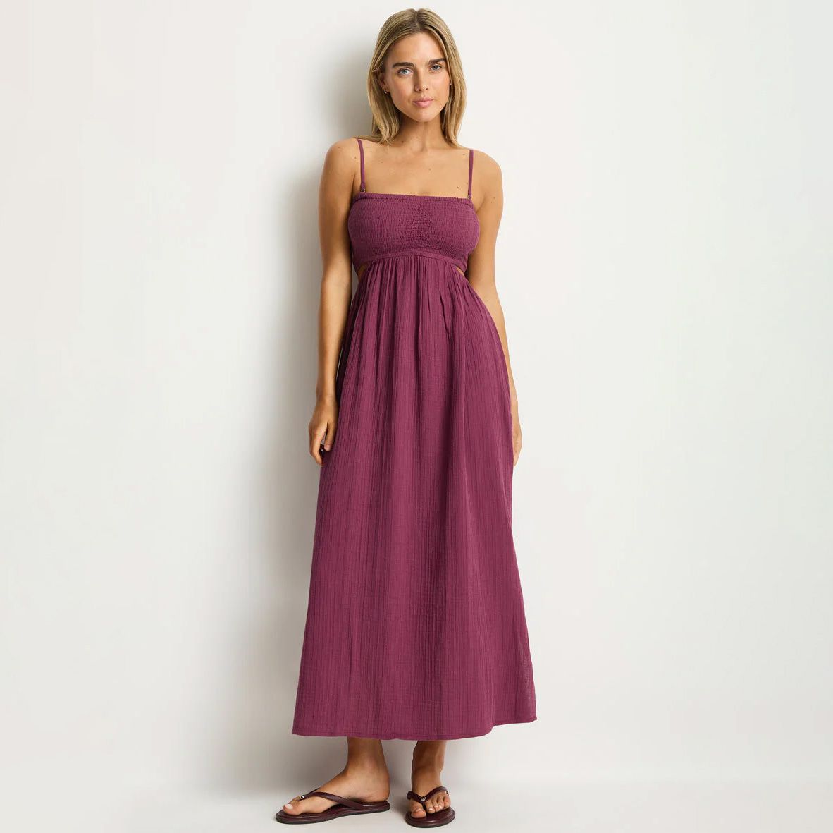 Sea Level Sunset Bandeau SL9045SS - Merlot