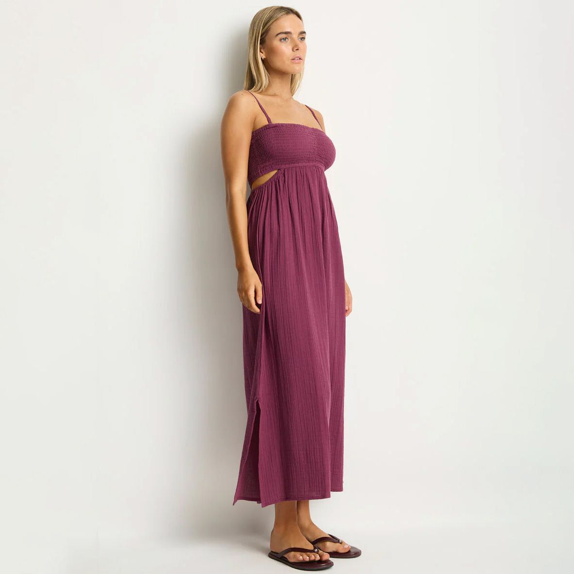 Sea Level Sunset Bandeau SL9045SS - Merlot